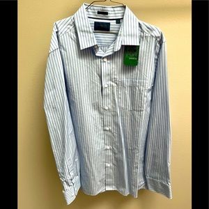 Mens Slim NWT Fairlane Long Sleeve Button Up Shirt